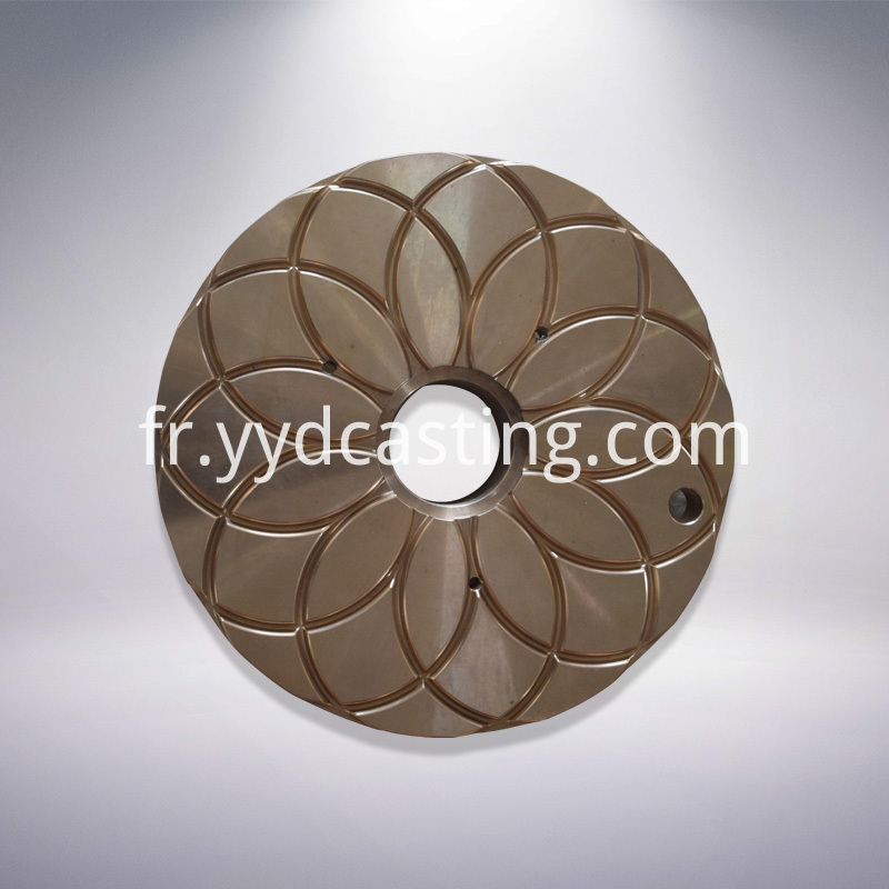 Plaque d'usure excentrique Eccentric wear plate